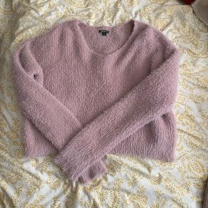 Wild Fable Fuzzy Pink Sweater